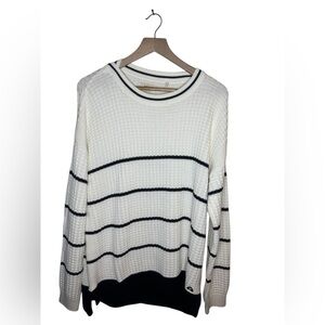 Barbour Petrel Knit Striped Sweater Size 14